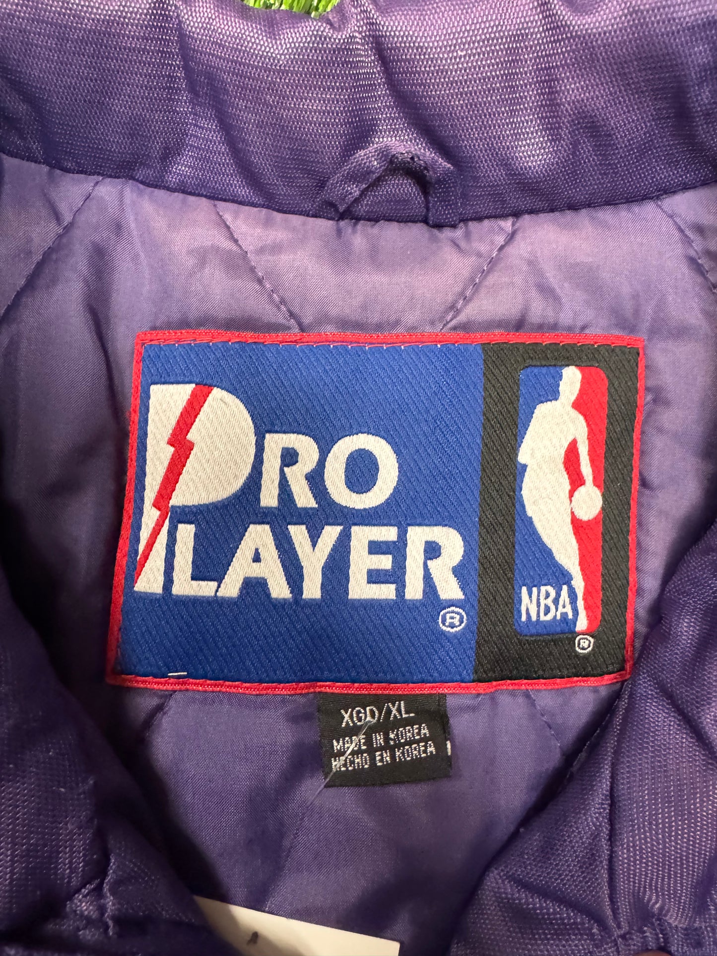 90s Los Angeles Lakers Vintage Pro Player Jacket (XL)