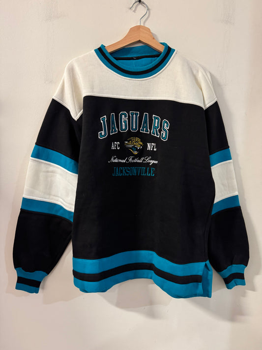 90s Jacksonville Jaguars Embroidered Boxy Crewneck (XL)