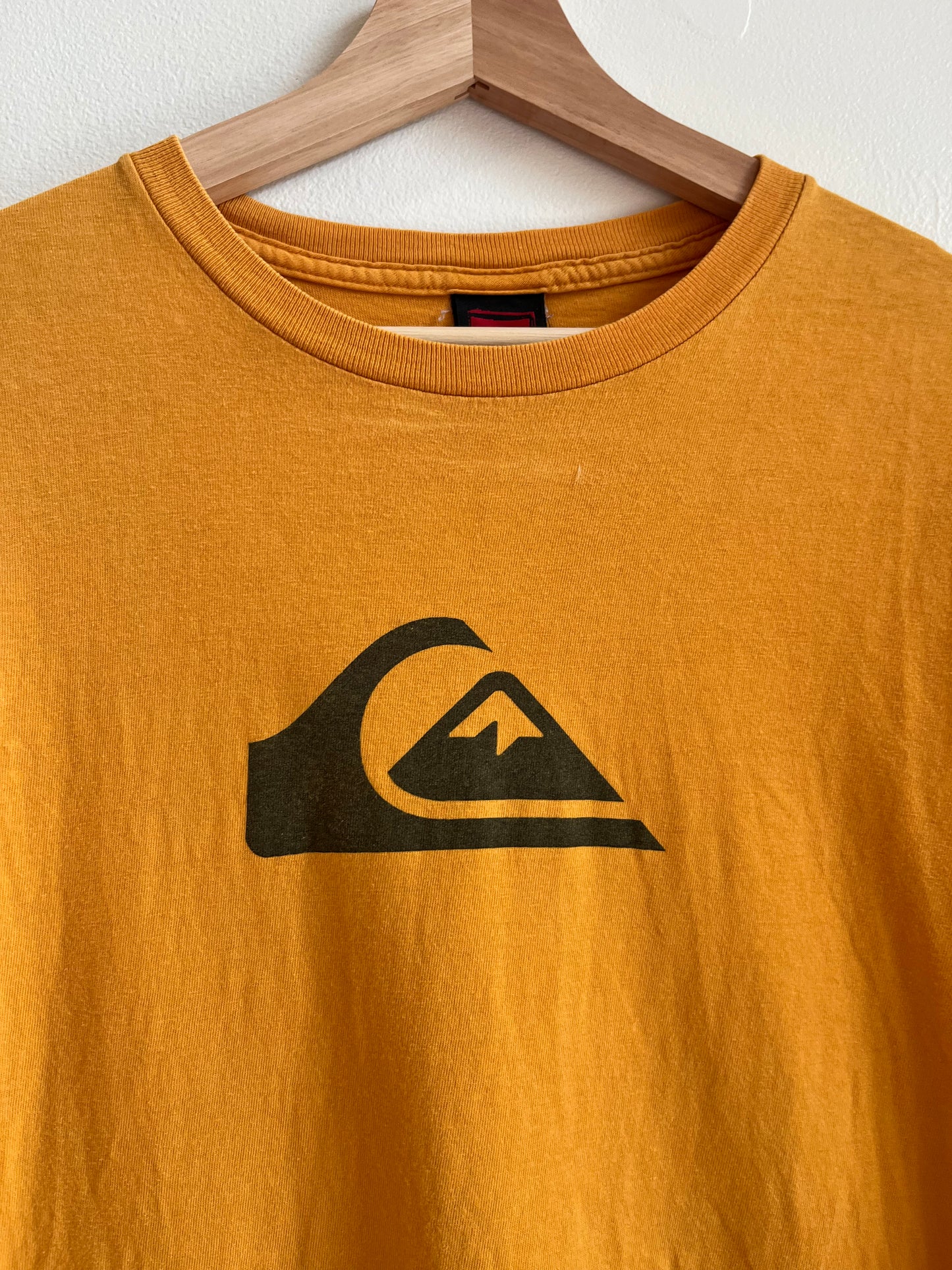 00s Quiksilver Yellow Surf Shirt (L)