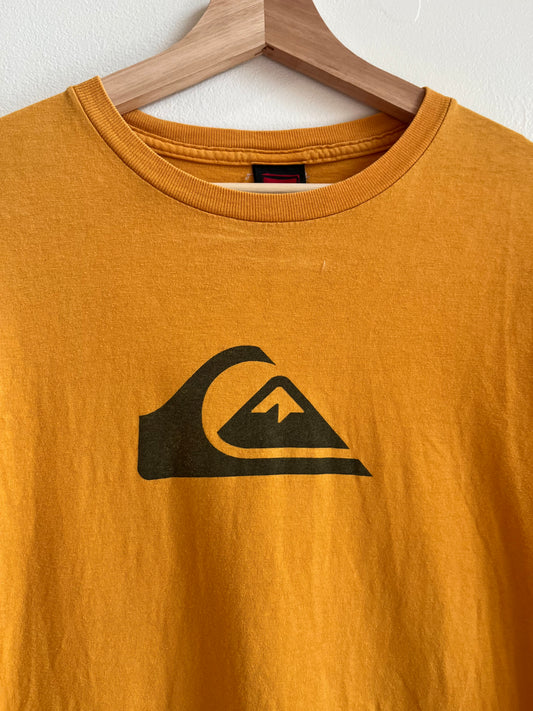 00s Quiksilver Yellow Surf Shirt (L)