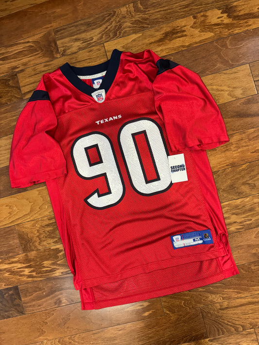 00s Houston Texans Mario Williams #90 Reebok Jersey (M)