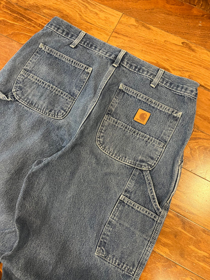 00s Carhartt Blue Carpenter Jeans (36 x 32)