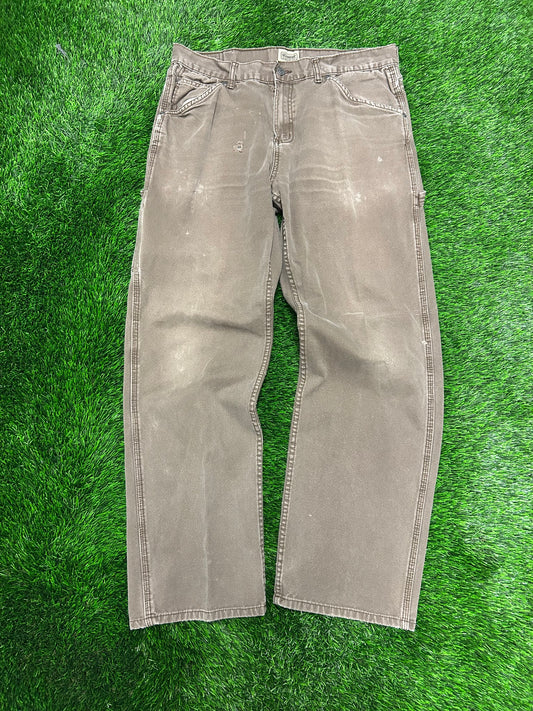 00s CE Schmidt Mocha Workwear Pants (36 x 34)