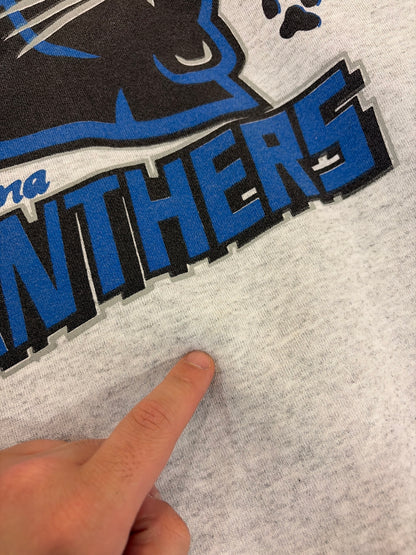 90s Carolina Panthers Paw Print Nike Crewneck (XL)