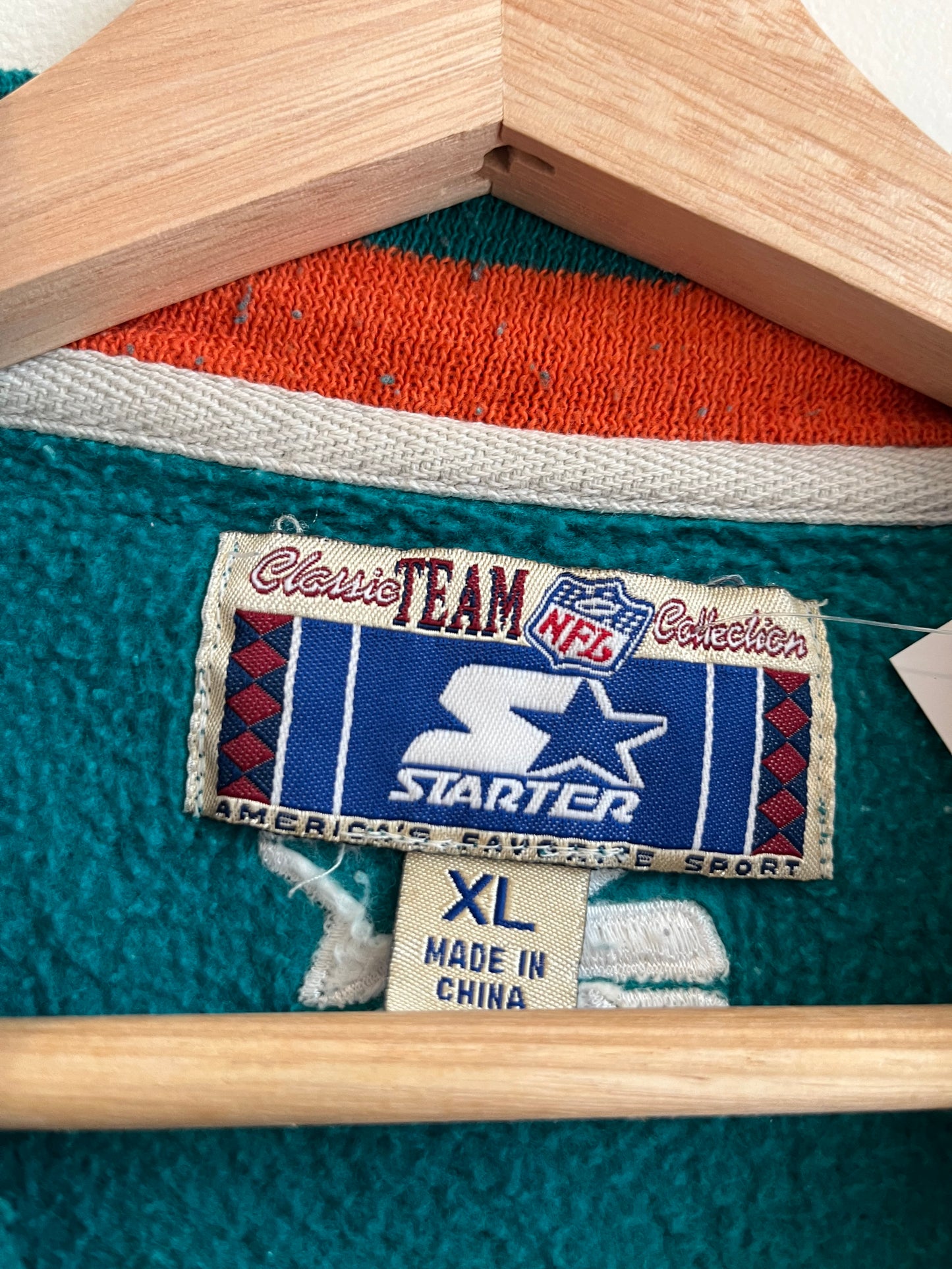 90s Miami Dolphins Starter Stained Crewneck (XL)