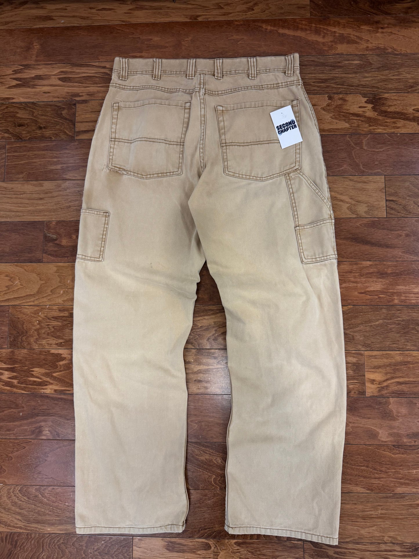 00s Arizona Faded Tan Carpenter Pants (36 x 32)