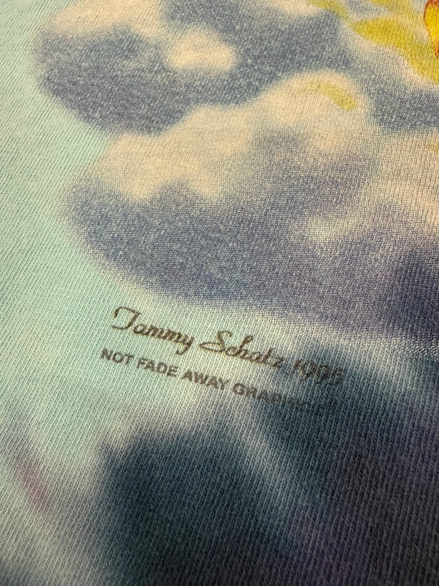 1995 Tammy Schatz Sun And Moon Tie Dye Vintage Tee (XL)