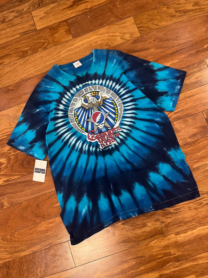 1990 Grateful Dead "25 Years Dead" Tie Dye Music Tee (XL)