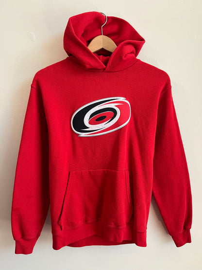 00s Carolina Hurricanes Red Logo Hockey Hoodie (M)