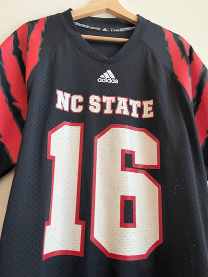 2014 NC State Pack Scratch Adidas Jersey (M)