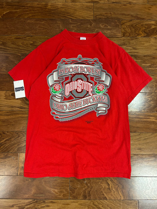 1997 Ohio State University (OSU) Rose Bowl Tee (L)