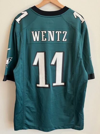 2015 Philadelphia Eagles Carson Wentz Nike Jersey (L)
