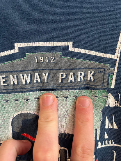 1999 Fenway Park Boston All Star Game Logo Athletic Tee (XL)