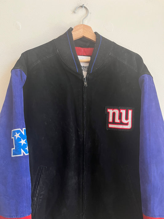 00s New York Giants Suede NFL Jacket (M)