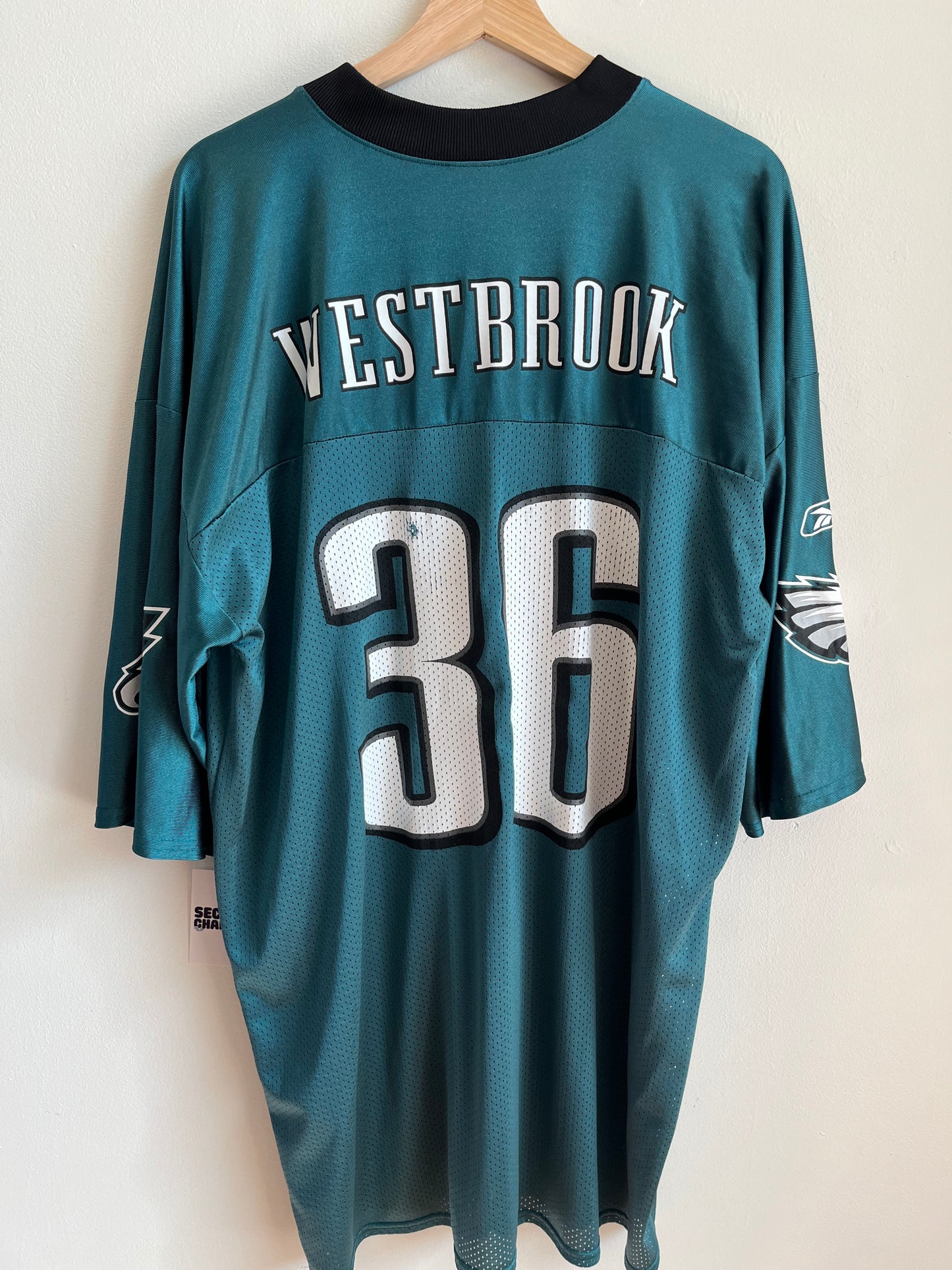 00s Philadelphia Eagles Brain Westbrook NFL Players Jersey (XL)
