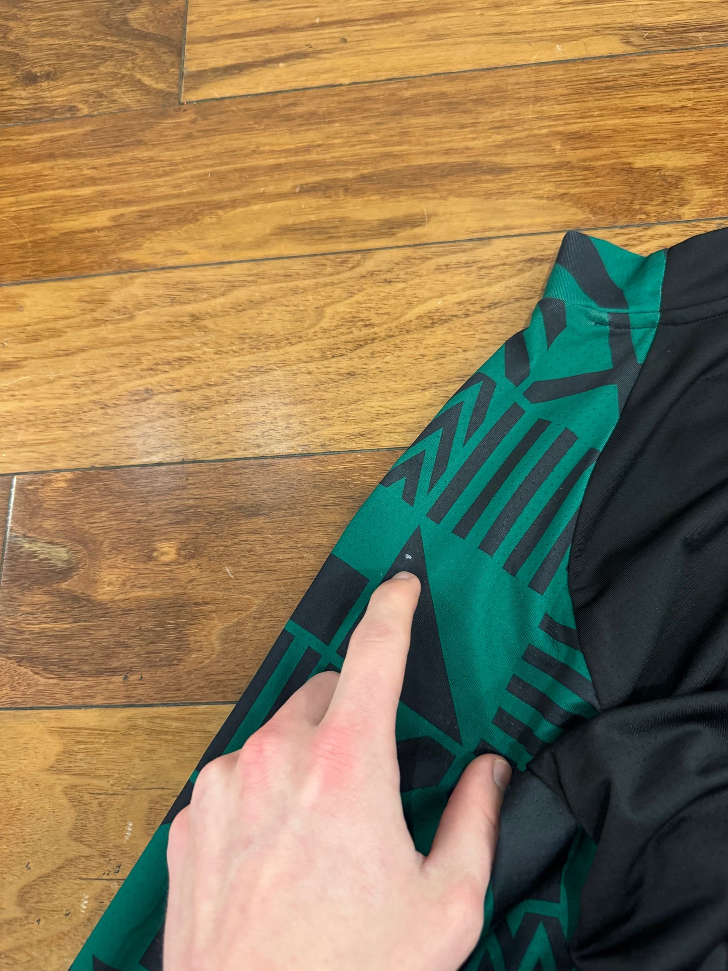 Puma Borussia Black/Green Soccer Jersey 2022-23 Kit (M)