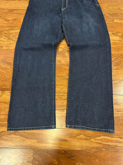 00s Akademiks Embroidered Baggy Dark Wash Jeans (40 x 34)