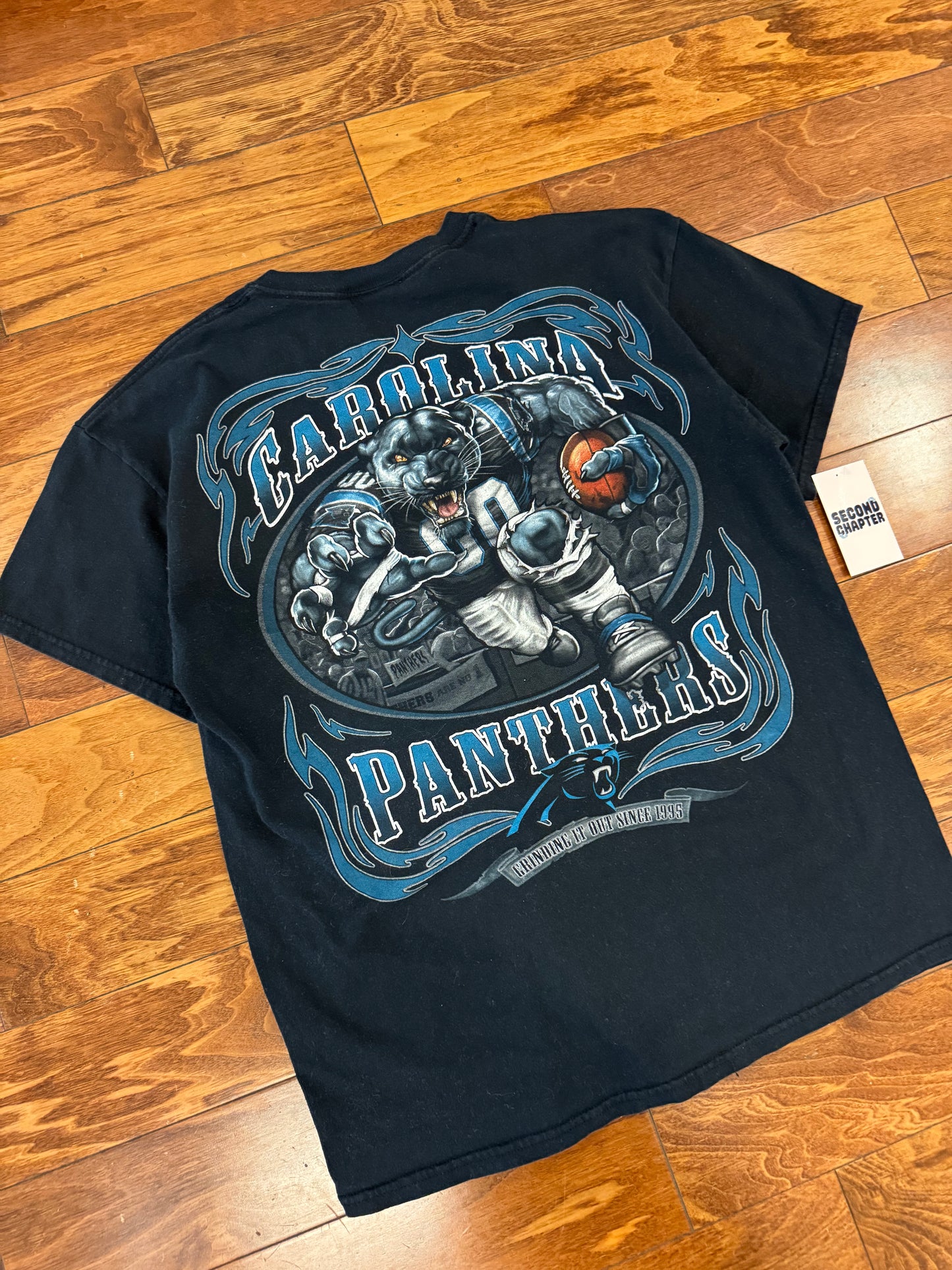 2010s Carolina Panthers Back Graphic Tee (M)