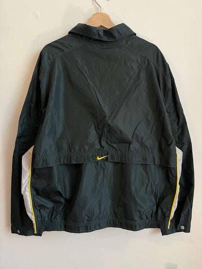 1990s Nike Forest Green Windbreaker (XL)