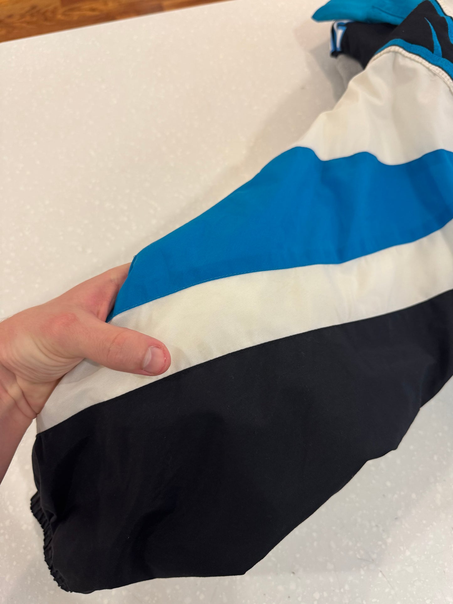 90s Carolina Panthers NFL Pro Line Apex One Windbreaker (S)