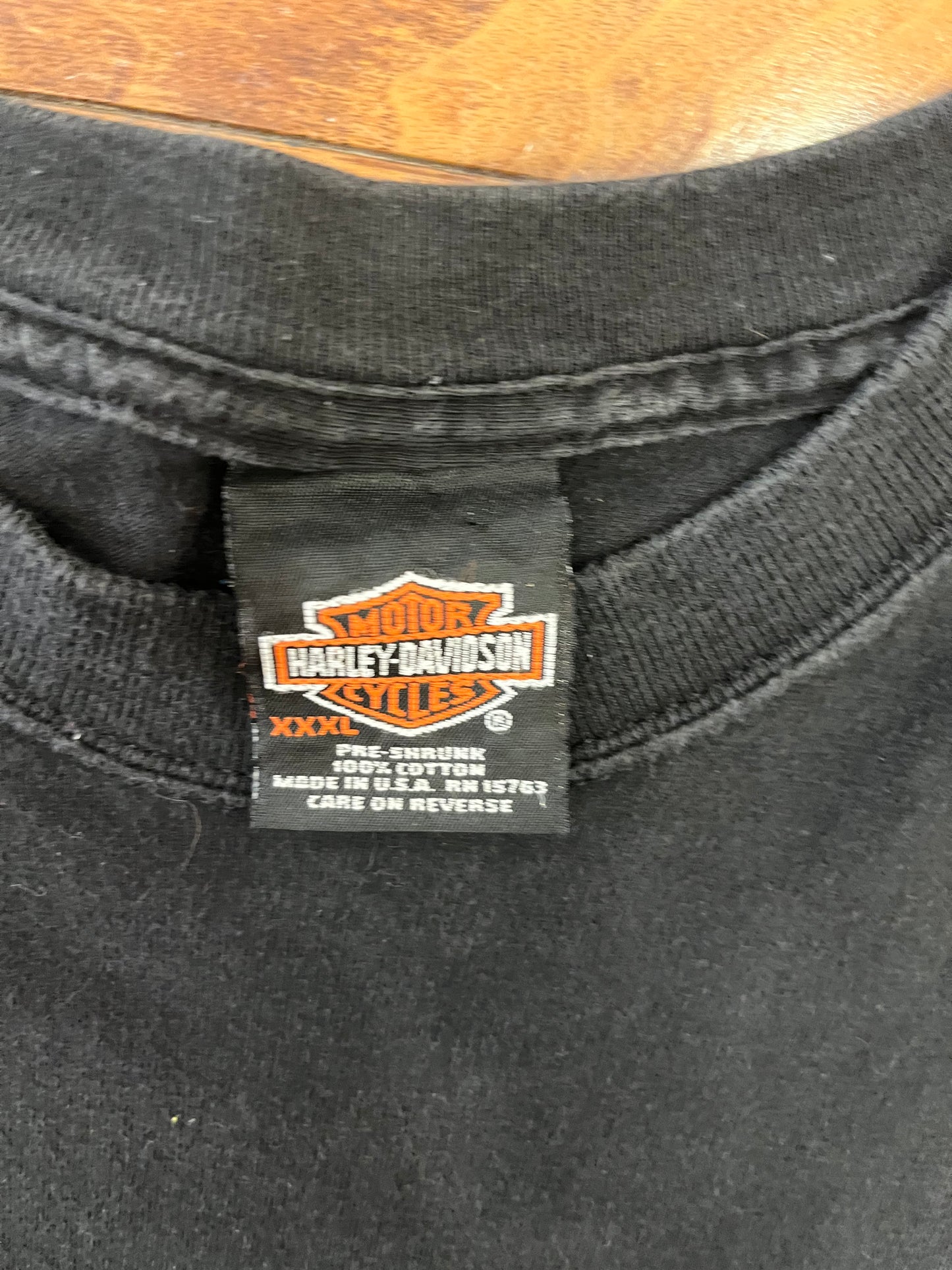 2001 Harley Davidson World Shop Pocket Tee (XXXL)