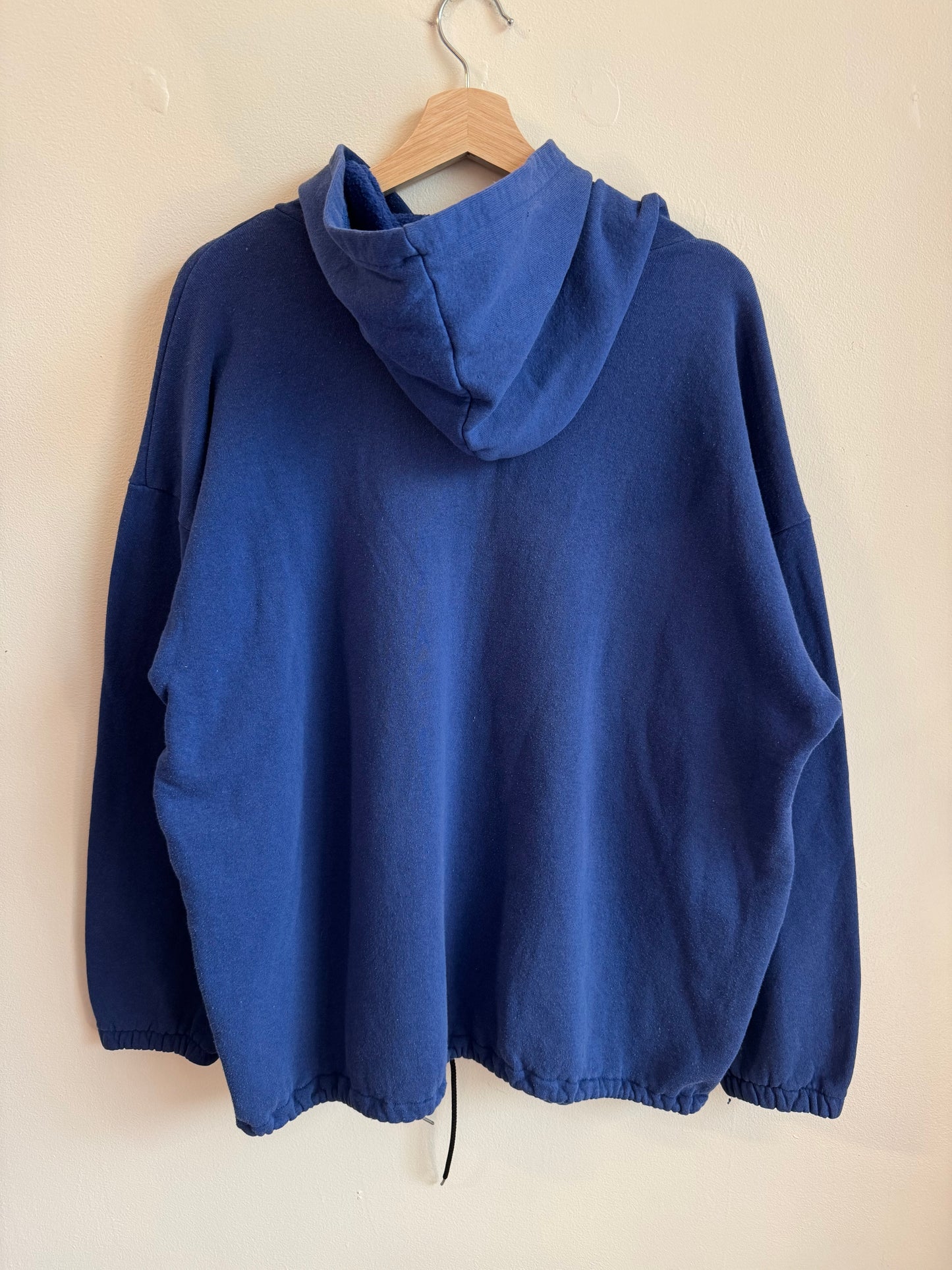 90s Carolina Panthers Dark Blue Hoodie (XL)