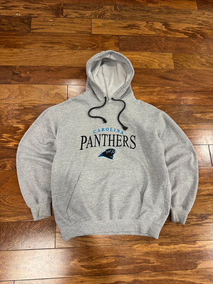 00s Panthers Grey Embroidered Hoodie (M)