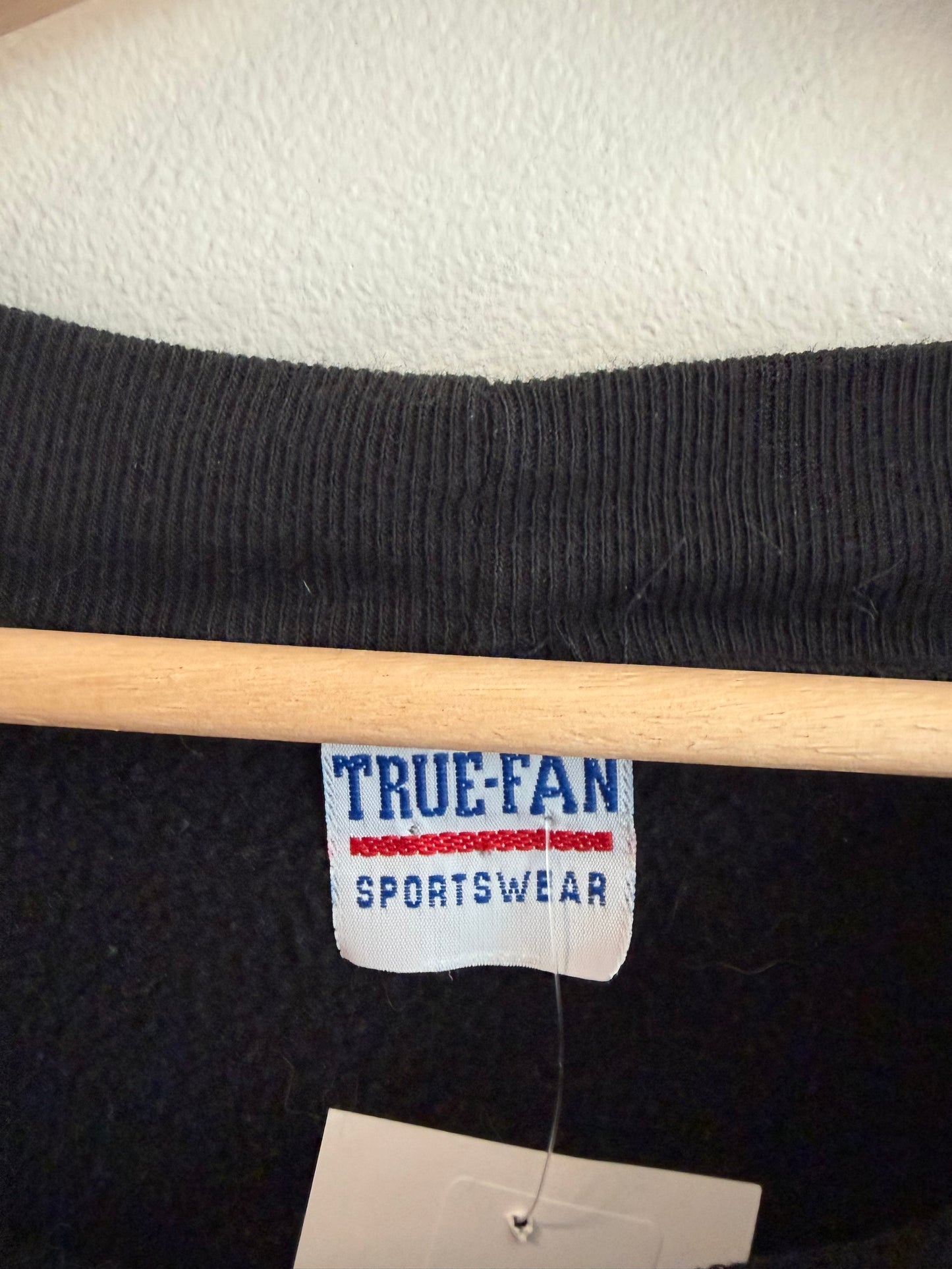 1995 Carolina Panthers True Fan Two Tone Crewneck (L)