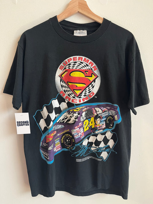 1999 Jeff Gordon Nascar Superman Racing Tee (M)