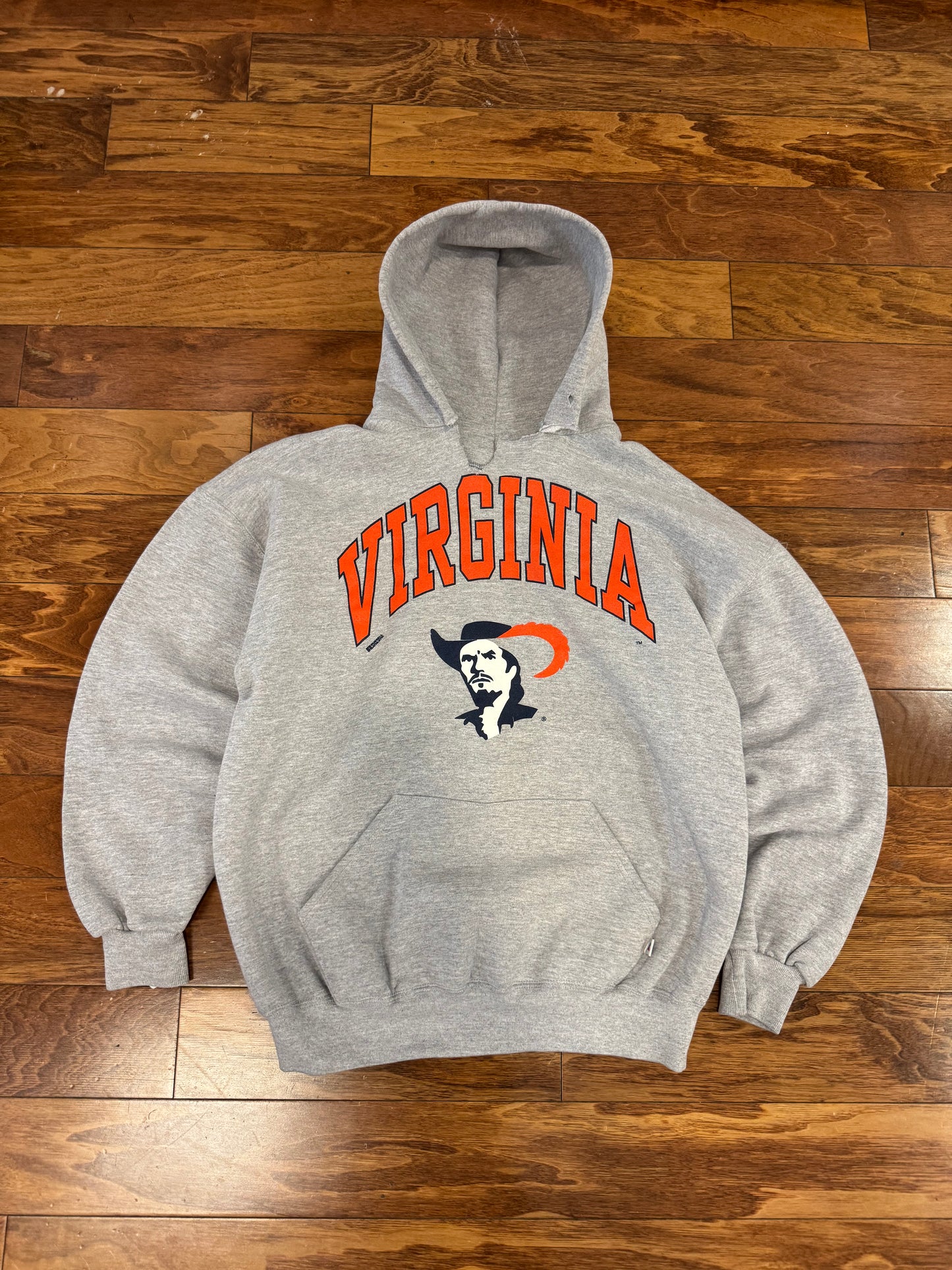 90s Virginia Cavaliers Russell Athletics Hoodie (XL)