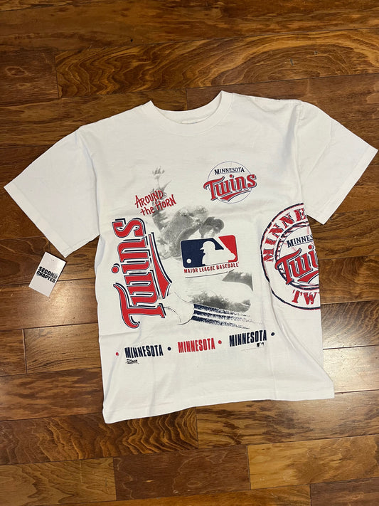 1991 Minnesota Twins MLB Wrap Around Graphic Tee (L)