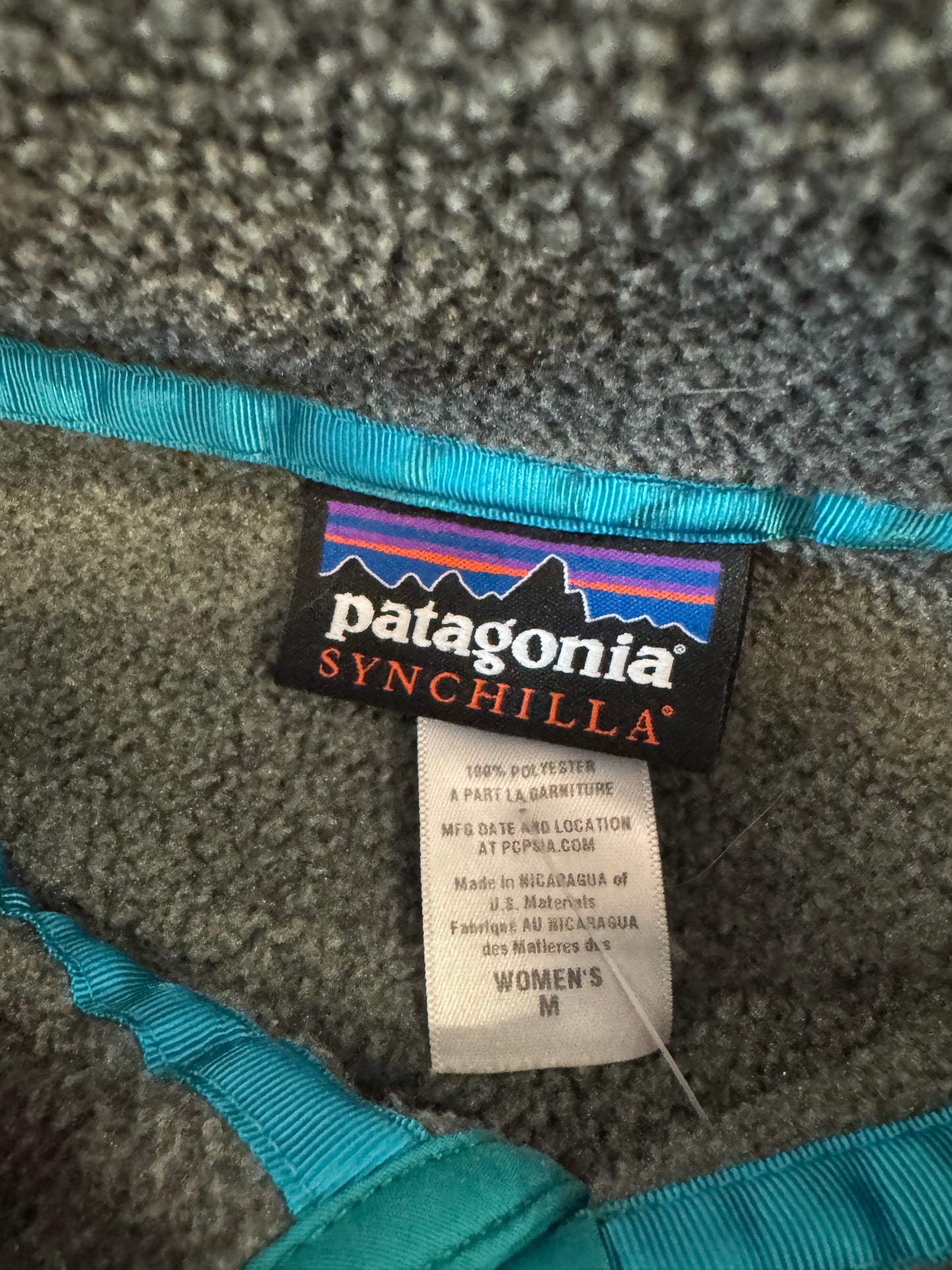 Patagonia Synchilla Mint Snap T Fleece (Women’s M)