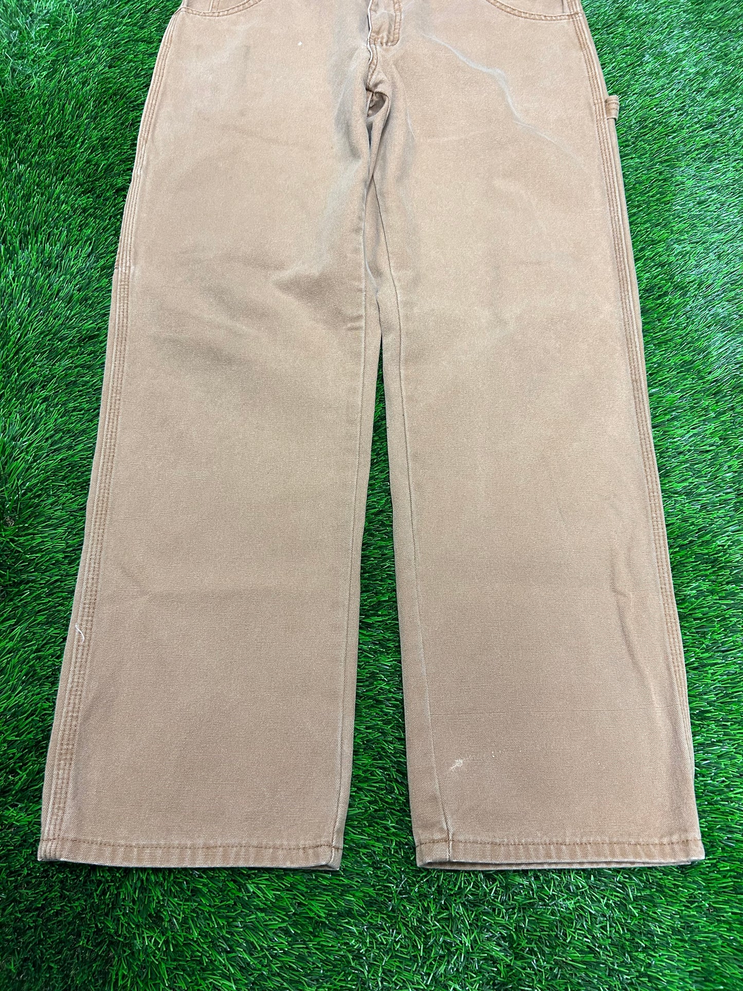 00s Dickies Red Tab Tan Workwear Carpenter Pants (34 x 32)
