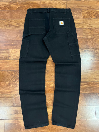 Carhartt WIP Black Carpenter Pants (32 x 34)