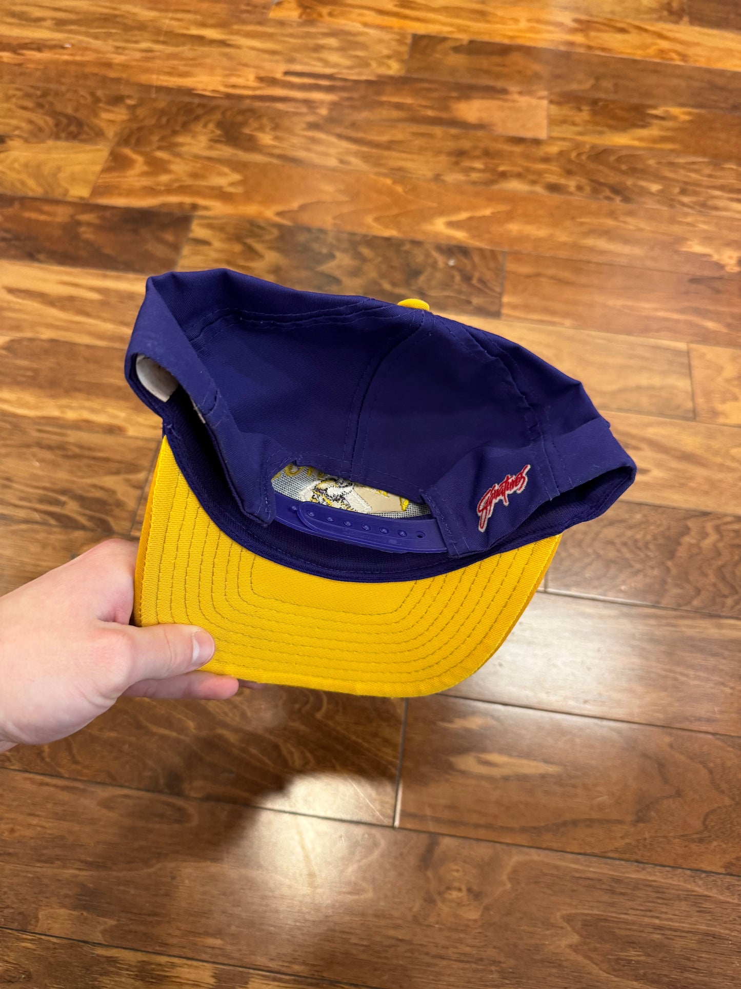 90s Minnesota Vikings Signatures Spell Out Hat (OS)