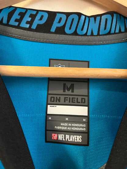 2010s Carolina Panthers Christian McCaffery Blue Nike Jersey (M)