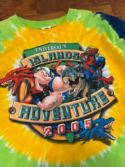2005 Universal's Islands Adventure Graphic Tee (XL)
