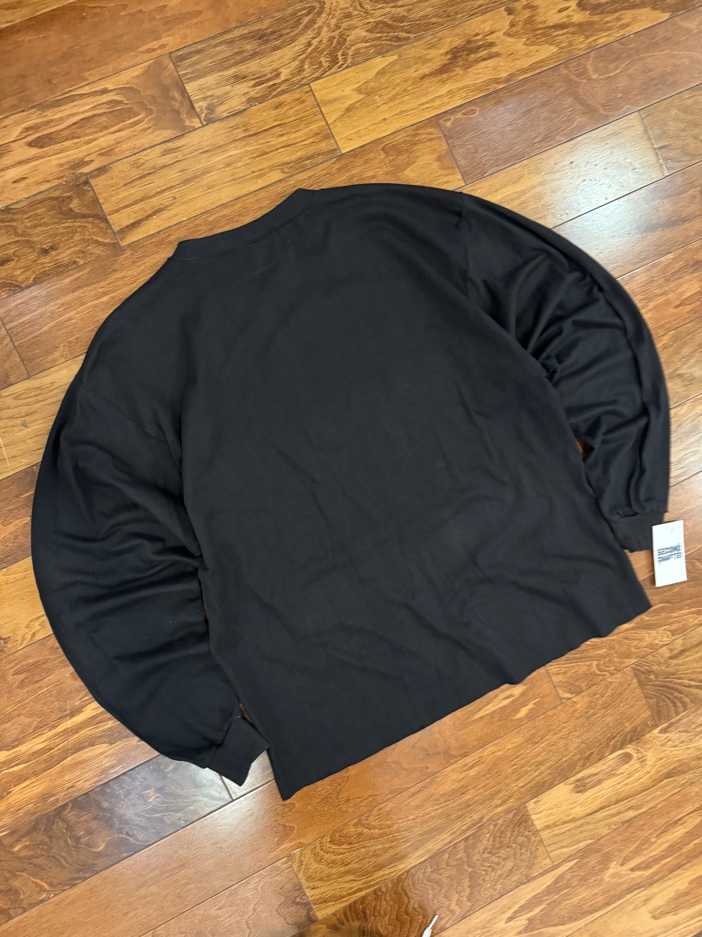 2000 New York Yankees Subway Series Long-Sleeve Cropped Shirt (L)