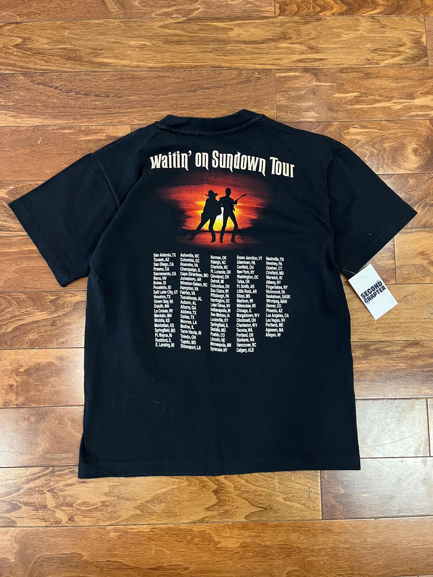 90s Brooks & Dunn Country Music Tour Tee (M)