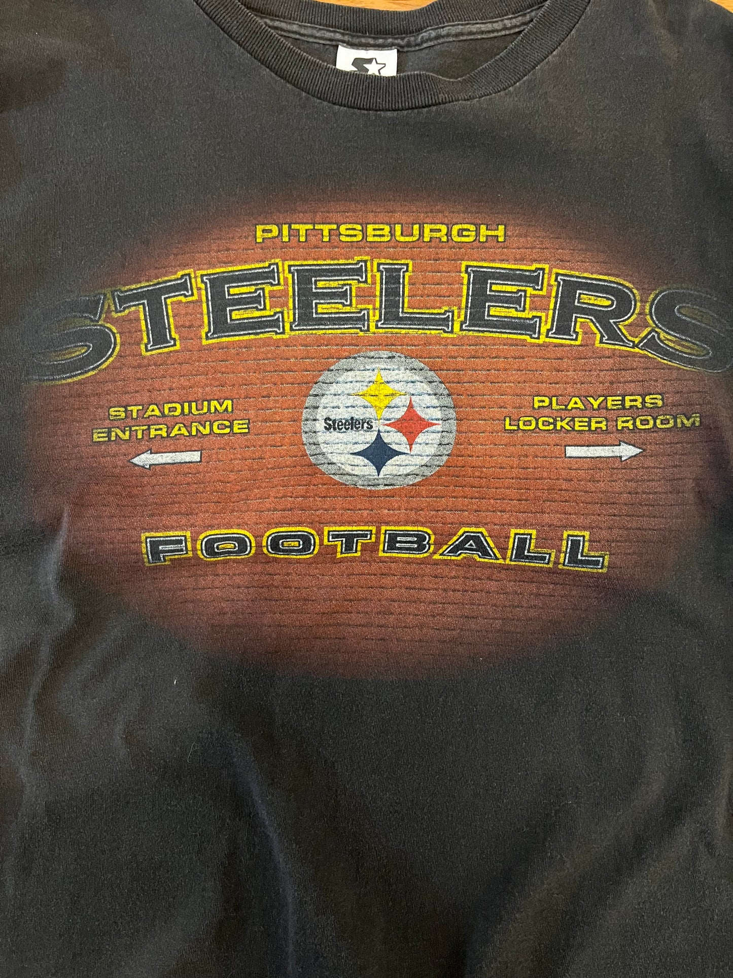 90s Pittsburgh Steelers Brick Wall Tee (XL)