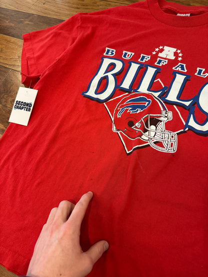 1988 Buffalo Bills Vintage NFL Helmet Tee (XL)