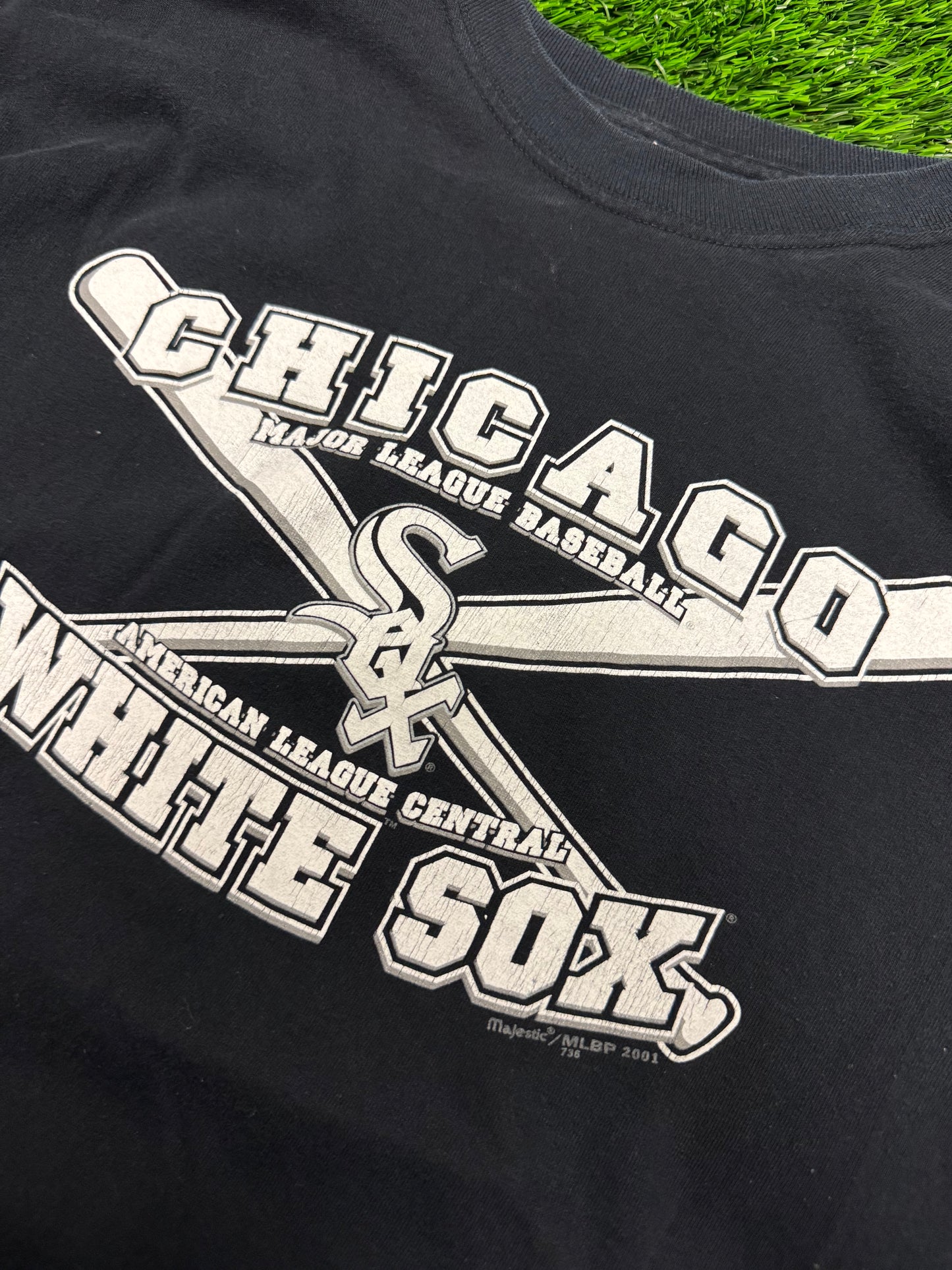 2001 Chicago White Sox Vintage MLB Graphic Tee (L)