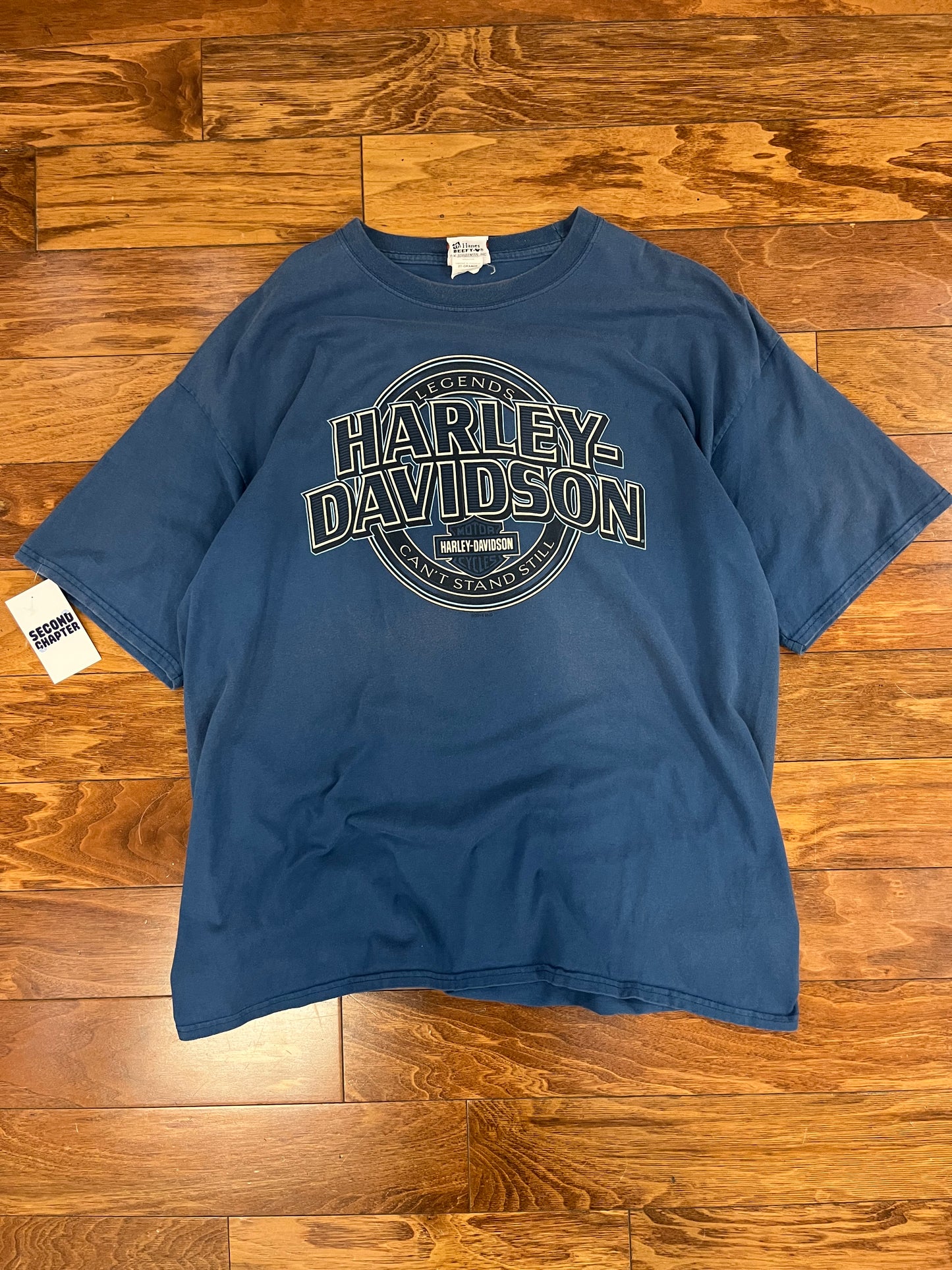 2014 Harley Davidson Southern Thunder Blue Tee (XXL)
