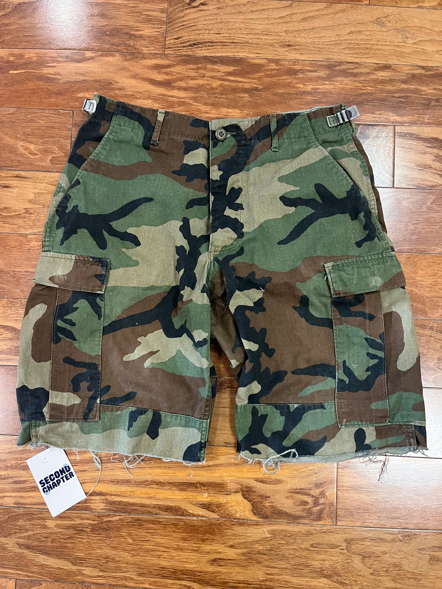 00s Camo Military Cargo Shorts (32)