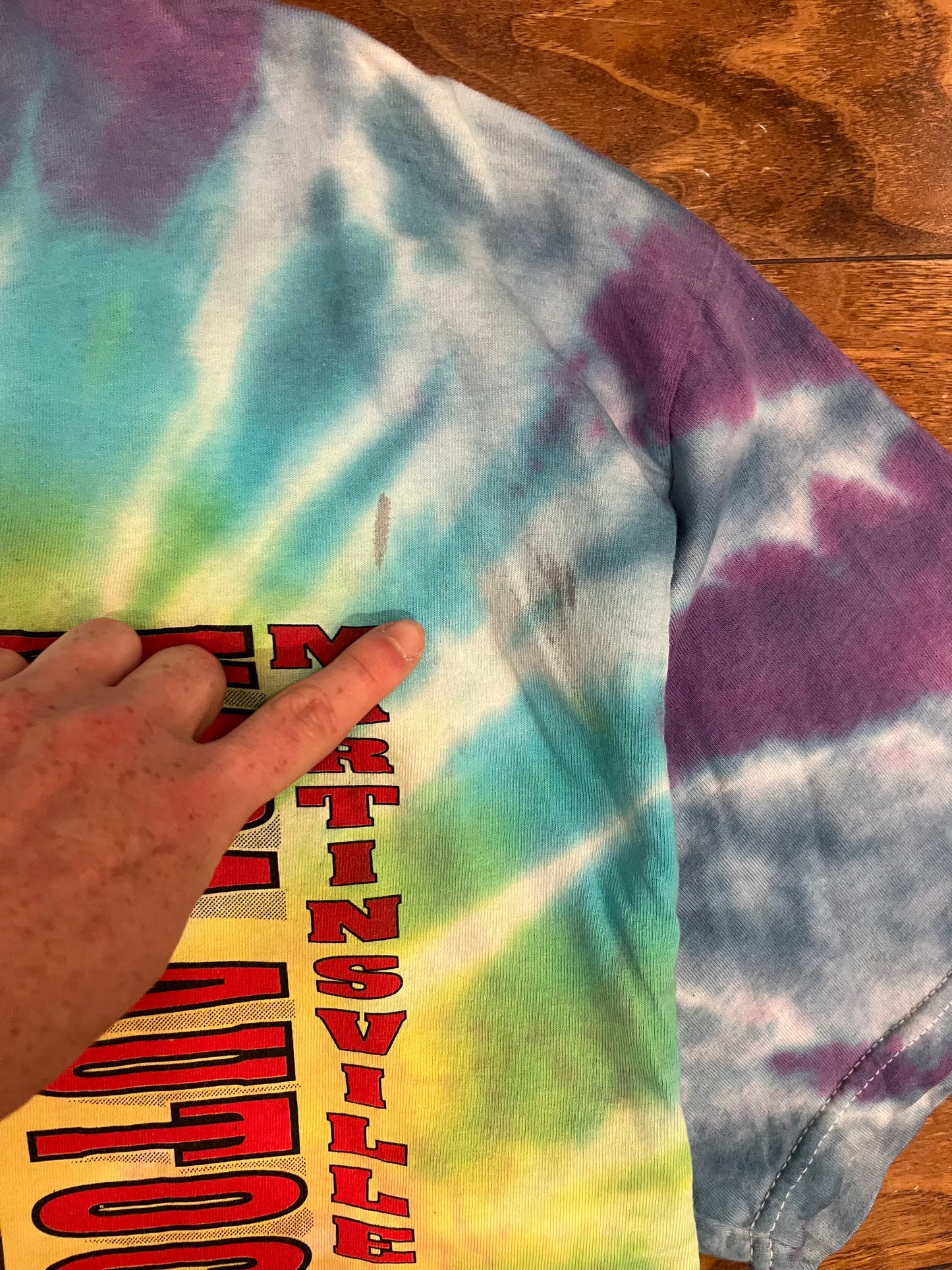 1998 Nascar Tie Dye 50th Anniversary Tee (XL)