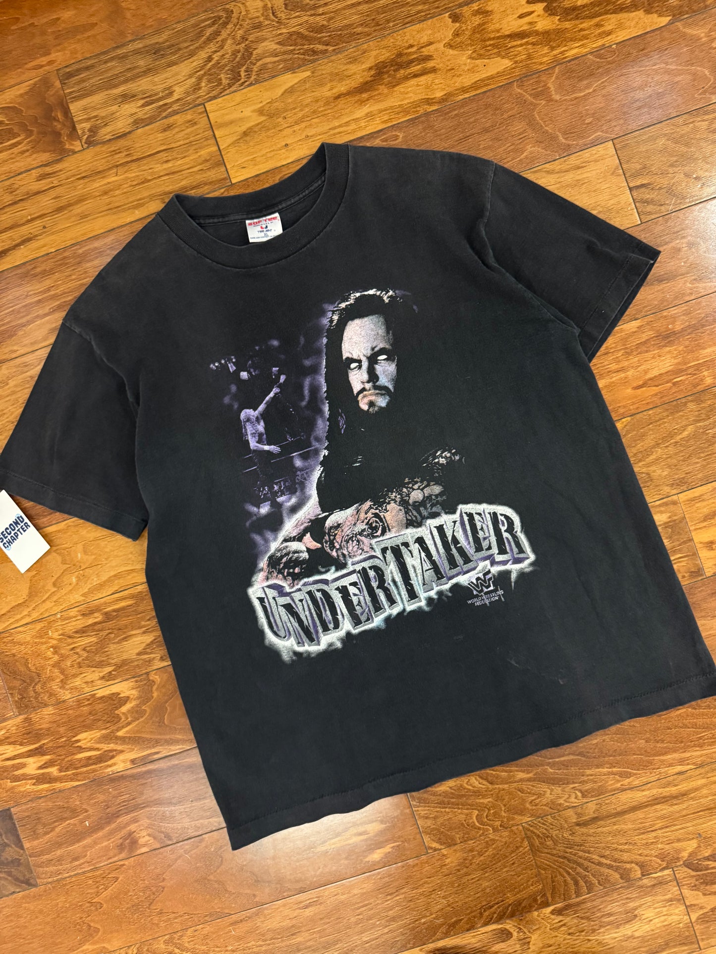 90s The Undertaker WWF "Death Become Me" Vintage Wrestling Grail Tee (XL)