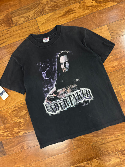 90s The Undertaker WWF "Death Become Me" Vintage Wrestling Grail Tee (XL)