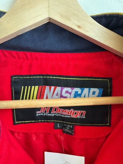 2001 Jeff Gordon Nascar 4x Champion Flames Jacket (L)
