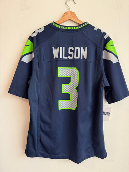 2010s Seattle Seahawks Russel Wilson Nike Home Jersey (M)
