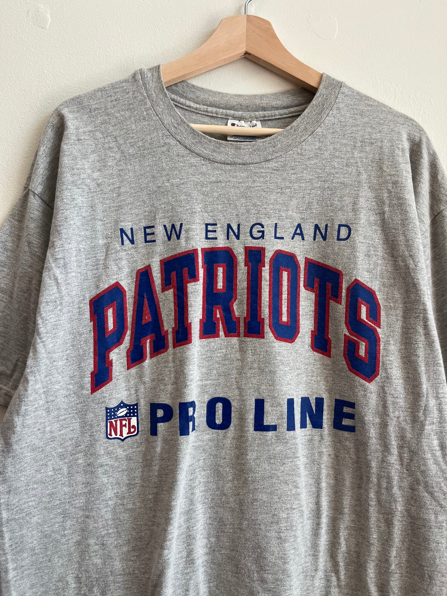 90s New England Patriots Champion Pro Line Tee (XL)